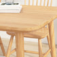 Modern 1/2/3/5 Pieces Rectangle Dining Set Solid Wood Dining Table with Chairs Clearhalo 'Dining Room Sets' 'Dining Tables & Seating' 'dining_room_set' 'furn' 'furn_dining_room_set' 'Furniture' 'furniture_dining_room_set' 'Kitchen & Dining Furniture' 'kitchen&dining_furn' 'kitchen' 4665715
