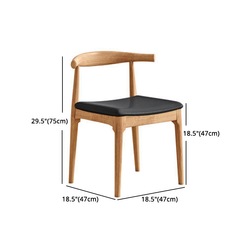 Modern 1/2/3/5 Pieces Rectangle Dining Set Solid Wood Dining Table with Chairs Clearhalo 'Dining Room Sets' 'Dining Tables & Seating' 'dining_room_set' 'furn' 'furn_dining_room_set' 'Furniture' 'furniture_dining_room_set' 'Kitchen & Dining Furniture' 'kitchen&dining_furn' 'kitchen' 4665719
