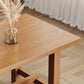 Solid Wood Dining Table Modern Rectangle Table with Trestle Base Clearhalo ' dining_table' 'Dining Tables & Seating' 'Dining Tables' 'furn' 'furn_dining_table' 'Furniture' 'furniture_dining_table' 'Kitchen & Dining Furniture' 'kitchen&dining_furn' 'kitchen' 'kitchen_dining_table' 4665731