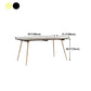 Traditional Luxury Dining Table Rectangle Wooden 4 Legs Table with Metal Base Clearhalo ' dining_table' 'Dining Tables & Seating' 'Dining Tables' 'furn' 'furn_dining_table' 'Furniture' 'furniture_dining_table' 'Kitchen & Dining Furniture' 'kitchen&dining_furn' 'kitchen' 'kitchen_dining_table' 4665777