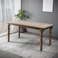 Rectangle Dining Site Table Mid-Century Style Solid Wood Dinner Table with 4 Legs 70.9"L x 31.5"W x 29.5"H Without Chairs Clearhalo ' dining_table' 'Dining Tables & Seating' 'Dining Tables' 'furn' 'furn_dining_table' 'Furniture' 'furniture_dining_table' 'Kitchen & Dining Furniture' 'kitchen&dining_furn' 'kitchen' 'kitchen_dining_table' 4665782