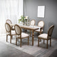Rectangle Dining Site Table Mid-Century Style Solid Wood Dinner Table with 4 Legs Clearhalo ' dining_table' 'Dining Tables & Seating' 'Dining Tables' 'furn' 'furn_dining_table' 'Furniture' 'furniture_dining_table' 'Kitchen & Dining Furniture' 'kitchen&dining_furn' 'kitchen' 'kitchen_dining_table' 4665787