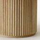 Round Pedestal Modern Dining Table Brown Tone Fixed Table with Pinewood Solid Wood Clearhalo ' dining_table' 'Dining Tables & Seating' 'Dining Tables' 'furn' 'furn_dining_table' 'Furniture' 'furniture_dining_table' 'Kitchen & Dining Furniture' 'kitchen&dining_furn' 'kitchen' 'kitchen_dining_table' 4665831