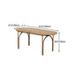 Modern Pine Wood Table for Restaurant Oval Indoor Dining Table with 4 Legs Clearhalo ' dining_table' 'Dining Tables & Seating' 'Dining Tables' 'furn' 'furn_dining_table' 'Furniture' 'furniture_dining_table' 'Kitchen & Dining Furniture' 'kitchen&dining_furn' 'kitchen' 'kitchen_dining_table' 4665864