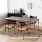Traditional Luxury Dining Table Brown Solid Wood Dining Table with Metal Base Clearhalo ' dining_table' 'Dining Tables & Seating' 'Dining Tables' 'furn' 'furn_dining_table' 'Furniture' 'furniture_dining_table' 'Kitchen & Dining Furniture' 'kitchen&dining_furn' 'kitchen' 'kitchen_dining_table' 4665880