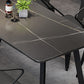 Industrial Style Dining Table Black Sintered Stone Dining Table with Metal Base Clearhalo ' dining_table' 'Dining Tables & Seating' 'Dining Tables' 'furn' 'furn_dining_table' 'Furniture' 'furniture_dining_table' 'Kitchen & Dining Furniture' 'kitchen&dining_furn' 'kitchen' 'kitchen_dining_table' 4665889