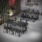 Industrial Style Dining Table Black Sintered Stone Dining Table with Metal Base Clearhalo ' dining_table' 'Dining Tables & Seating' 'Dining Tables' 'furn' 'furn_dining_table' 'Furniture' 'furniture_dining_table' 'Kitchen & Dining Furniture' 'kitchen&dining_furn' 'kitchen' 'kitchen_dining_table' 4665892