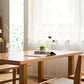 Pine Wood Dining Table Modern Rectangle Table with Trestle Base Clearhalo ' dining_table' 'Dining Tables & Seating' 'Dining Tables' 'furn' 'furn_dining_table' 'Furniture' 'furniture_dining_table' 'Kitchen & Dining Furniture' 'kitchen&dining_furn' 'kitchen' 'kitchen_dining_table' 4665907
