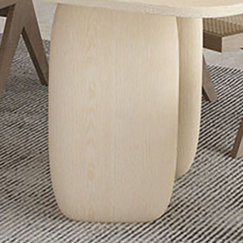 Modern Solid Wood Table for Restaurant Rectangle Dining Table with 3 Legs Clearhalo ' dining_table' 'Dining Tables & Seating' 'Dining Tables' 'furn' 'furn_dining_table' 'Furniture' 'furniture_dining_table' 'Kitchen & Dining Furniture' 'kitchen&dining_furn' 'kitchen' 'kitchen_dining_table' 4665947
