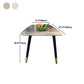 Rectangle Sintered Stone Table for Restaurant Industrial Dining Table with 4 Legs Clearhalo ' dining_table' 'Dining Tables & Seating' 'Dining Tables' 'furn' 'furn_dining_table' 'Furniture' 'furniture_dining_table' 'Kitchen & Dining Furniture' 'kitchen&dining_furn' 'kitchen' 'kitchen_dining_table' 4666050