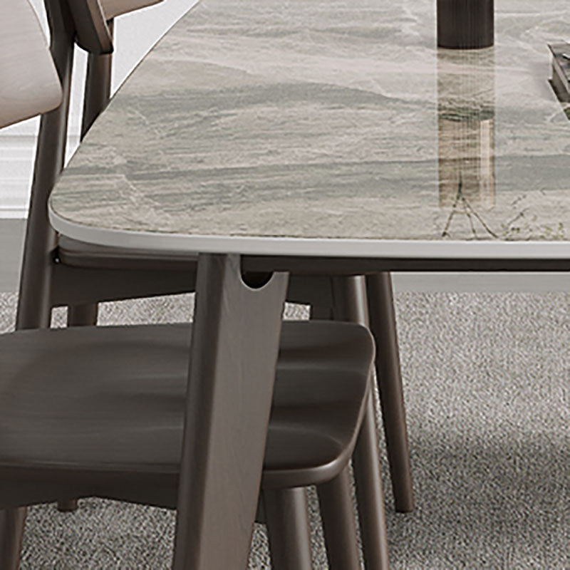 Modern Solid Wood Dining Table Rectangle Dining Table for Dining Room Clearhalo ' dining_table' 'Dining Tables & Seating' 'Dining Tables' 'furn' 'furn_dining_table' 'Furniture' 'furniture_dining_table' 'Kitchen & Dining Furniture' 'kitchen&dining_furn' 'kitchen' 'kitchen_dining_table' 4666075