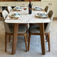 Modern Rectangle Counter Dining Table Solid Wood Legs Dining Room Kitchen Table White 59.1"L x 31.5"W x 29.5"H Without Chairs Clearhalo ' dining_table' 'Dining Tables & Seating' 'Dining Tables' 'furn' 'furn_dining_table' 'Furniture' 'furniture_dining_table' 'Kitchen & Dining Furniture' 'kitchen&dining_furn' 'kitchen' 'kitchen_dining_table' 4666098