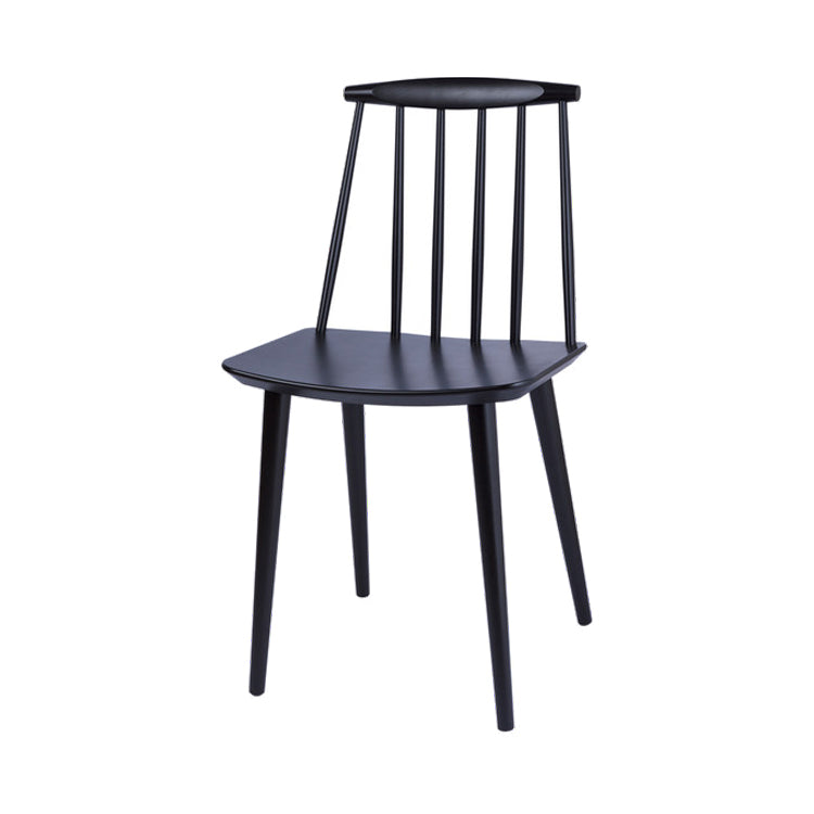 Modern Chair Dining Armless Chairs with Wooden Legs for Kitchen Black 1 Piece Clearhalo ' kitchen&dining_furn' 'Dining Chairs' 'Dining Tables & Seating' 'dining_chair' 'furn' 'furn_dining_chair' 'Furniture' 'furniture_dining_chair' 'Kitchen & Dining Furniture' 'kitchen' 4666184