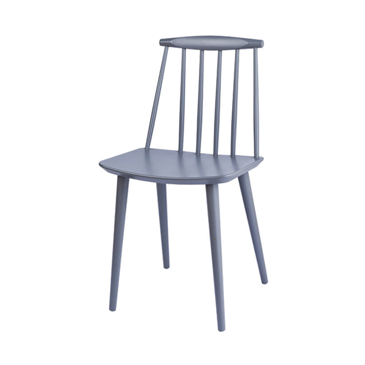 Modern Chair Dining Armless Chairs with Wooden Legs for Kitchen Grey 1 Piece Clearhalo ' kitchen&dining_furn' 'Dining Chairs' 'Dining Tables & Seating' 'dining_chair' 'furn' 'furn_dining_chair' 'Furniture' 'furniture_dining_chair' 'Kitchen & Dining Furniture' 'kitchen' 4666190