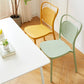 Scandinavian Design Plastic Dining Armless Chairs for Home Open Back Side Chair Clearhalo ' kitchen&dining_furn' 'Dining Chairs' 'Dining Tables & Seating' 'dining_chair' 'furn' 'furn_dining_chair' 'Furniture' 'furniture_dining_chair' 'Kitchen & Dining Furniture' 'kitchen' 4666214