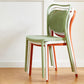 Scandinavian Design Plastic Dining Armless Chairs for Home Open Back Side Chair Clearhalo ' kitchen&dining_furn' 'Dining Chairs' 'Dining Tables & Seating' 'dining_chair' 'furn' 'furn_dining_chair' 'Furniture' 'furniture_dining_chair' 'Kitchen & Dining Furniture' 'kitchen' 4666237