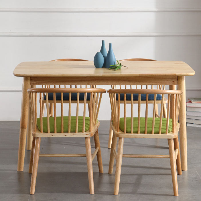 Modern Style Windsor Back Chair Dining Arm Chairs with Wooden Legs for Kitchen Clearhalo ' kitchen&dining_furn' 'Dining Chairs' 'Dining Tables & Seating' 'dining_chair' 'furn' 'furn_dining_chair' 'Furniture' 'furniture_dining_chair' 'Kitchen & Dining Furniture' 'kitchen' 4666269