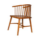 Modern Style Windsor Back Chair Dining Arm Chairs with Wooden Legs for Kitchen Dark Brown 1 Piece Clearhalo ' kitchen&dining_furn' 'Dining Chairs' 'Dining Tables & Seating' 'dining_chair' 'furn' 'furn_dining_chair' 'Furniture' 'furniture_dining_chair' 'Kitchen & Dining Furniture' 'kitchen' 4666275