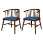 Modern Style Windsor Back Chair Dining Arm Chairs with Wooden Legs for Kitchen Navy 2 Piece Set Clearhalo ' kitchen&dining_furn' 'Dining Chairs' 'Dining Tables & Seating' 'dining_chair' 'furn' 'furn_dining_chair' 'Furniture' 'furniture_dining_chair' 'Kitchen & Dining Furniture' 'kitchen' 4666281