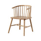 Modern Style Windsor Back Chair Dining Arm Chairs with Wooden Legs for Kitchen Wood 1 Piece Clearhalo ' kitchen&dining_furn' 'Dining Chairs' 'Dining Tables & Seating' 'dining_chair' 'furn' 'furn_dining_chair' 'Furniture' 'furniture_dining_chair' 'Kitchen & Dining Furniture' 'kitchen' 4666283