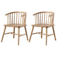 Modern Style Windsor Back Chair Dining Arm Chairs with Wooden Legs for Kitchen Wood 2 Piece Set Clearhalo ' kitchen&dining_furn' 'Dining Chairs' 'Dining Tables & Seating' 'dining_chair' 'furn' 'furn_dining_chair' 'Furniture' 'furniture_dining_chair' 'Kitchen & Dining Furniture' 'kitchen' 4666284