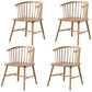 Modern Style Windsor Back Chair Dining Arm Chairs with Wooden Legs for Kitchen Wood 4 Piece Set Clearhalo ' kitchen&dining_furn' 'Dining Chairs' 'Dining Tables & Seating' 'dining_chair' 'furn' 'furn_dining_chair' 'Furniture' 'furniture_dining_chair' 'Kitchen & Dining Furniture' 'kitchen' 4666285