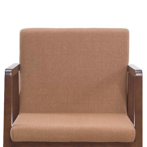 Modern Style Chairs Dining Arm Chair with Wooden Legs for Kitchen Clearhalo ' kitchen&dining_furn' 'Dining Chairs' 'Dining Tables & Seating' 'dining_chair' 'furn' 'furn_dining_chair' 'Furniture' 'furniture_dining_chair' 'Kitchen & Dining Furniture' 'kitchen' 4666342