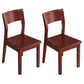 Modern Rubberwood Open Side Chair Matte Finish Wood Dining Chair Walnut 2 Piece Set Clearhalo ' kitchen&dining_furn' 'Dining Chairs' 'Dining Tables & Seating' 'dining_chair' 'furn' 'furn_dining_chair' 'Furniture' 'furniture_dining_chair' 'Kitchen & Dining Furniture' 'kitchen' 4666593