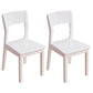 Modern Rubberwood Open Side Chair Matte Finish Wood Dining Chair White 2 Piece Set Clearhalo ' kitchen&dining_furn' 'Dining Chairs' 'Dining Tables & Seating' 'dining_chair' 'furn' 'furn_dining_chair' 'Furniture' 'furniture_dining_chair' 'Kitchen & Dining Furniture' 'kitchen' 4666605