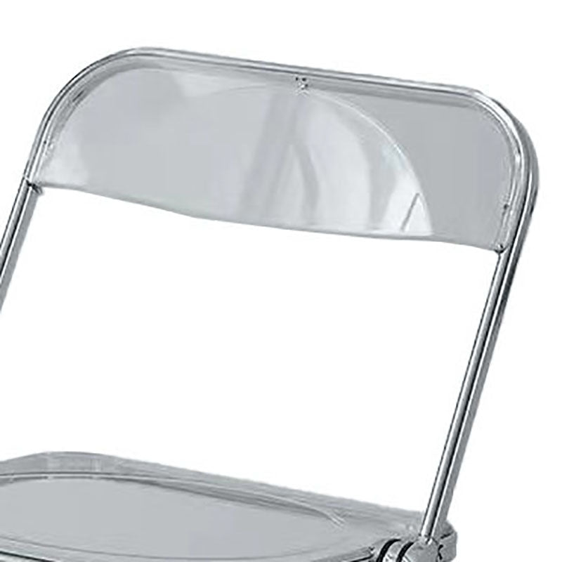Industrial Design Plastic Folding Side Chair for Home Use Open Back Dining Side Chair Clearhalo ' kitchen&dining_furn' 'Dining Chairs' 'Dining Tables & Seating' 'dining_chair' 'furn' 'furn_dining_chair' 'Furniture' 'furniture_dining_chair' 'Kitchen & Dining Furniture' 'kitchen' 4666619