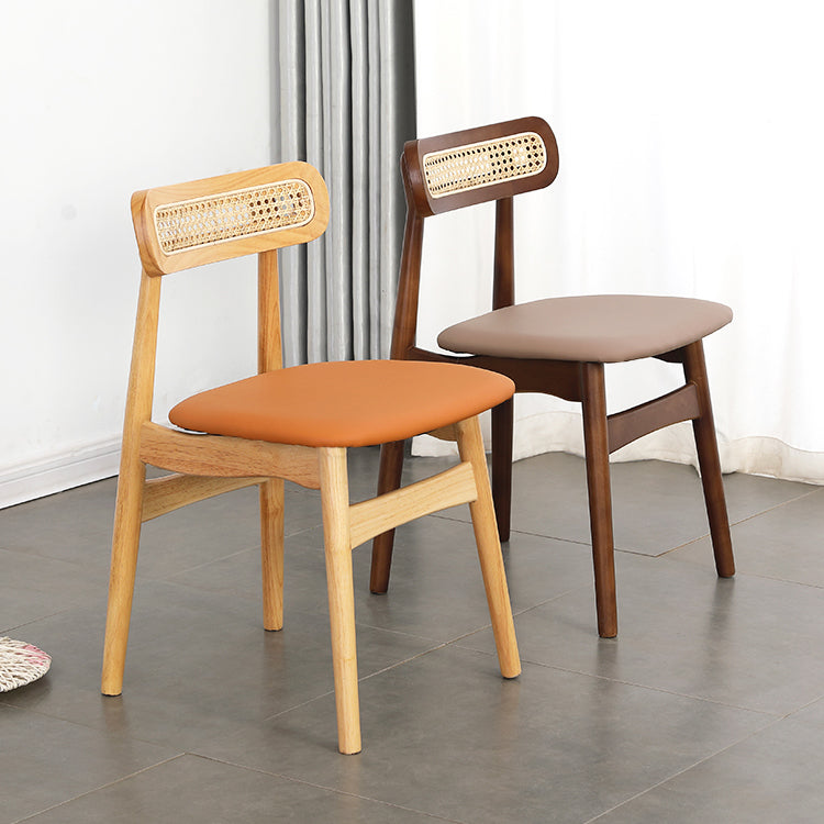 Traditional Wood Dining Kitchen Room Side Chair Open Back Chair Clearhalo ' kitchen&dining_furn' 'Dining Chairs' 'Dining Tables & Seating' 'dining_chair' 'furn' 'furn_dining_chair' 'Furniture' 'furniture_dining_chair' 'Kitchen & Dining Furniture' 'kitchen' 4666668