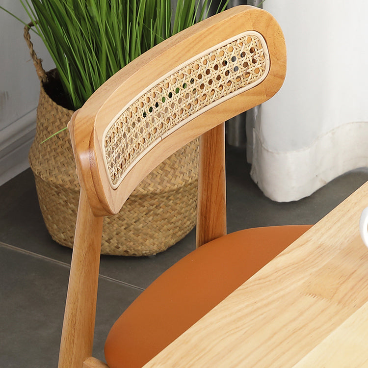 Traditional Wood Dining Kitchen Room Side Chair Open Back Chair Clearhalo ' kitchen&dining_furn' 'Dining Chairs' 'Dining Tables & Seating' 'dining_chair' 'furn' 'furn_dining_chair' 'Furniture' 'furniture_dining_chair' 'Kitchen & Dining Furniture' 'kitchen' 4666682