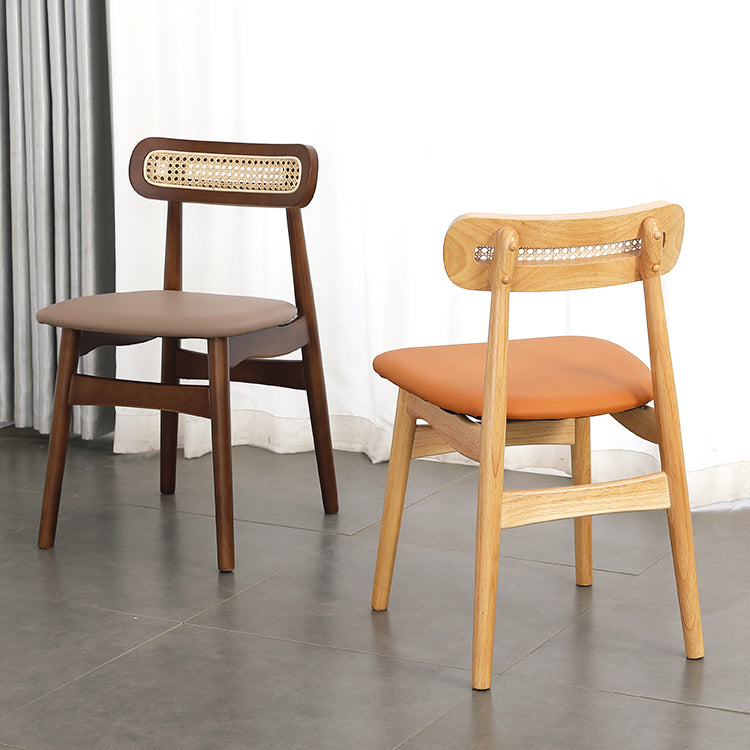 Traditional Wood Dining Kitchen Room Side Chair Open Back Chair Clearhalo ' kitchen&dining_furn' 'Dining Chairs' 'Dining Tables & Seating' 'dining_chair' 'furn' 'furn_dining_chair' 'Furniture' 'furniture_dining_chair' 'Kitchen & Dining Furniture' 'kitchen' 4666689