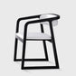 Scandinavian Wood Dining Kitchen Room Chair Open Back Arm Chair Black White 1 Piece Clearhalo ' kitchen&dining_furn' 'Dining Chairs' 'Dining Tables & Seating' 'dining_chair' 'furn' 'furn_dining_chair' 'Furniture' 'furniture_dining_chair' 'Kitchen & Dining Furniture' 'kitchen' 4666763