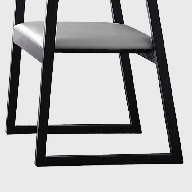 Scandinavian Wood Dining Kitchen Room Chair Open Back Arm Chair Clearhalo ' kitchen&dining_furn' 'Dining Chairs' 'Dining Tables & Seating' 'dining_chair' 'furn' 'furn_dining_chair' 'Furniture' 'furniture_dining_chair' 'Kitchen & Dining Furniture' 'kitchen' 4666774