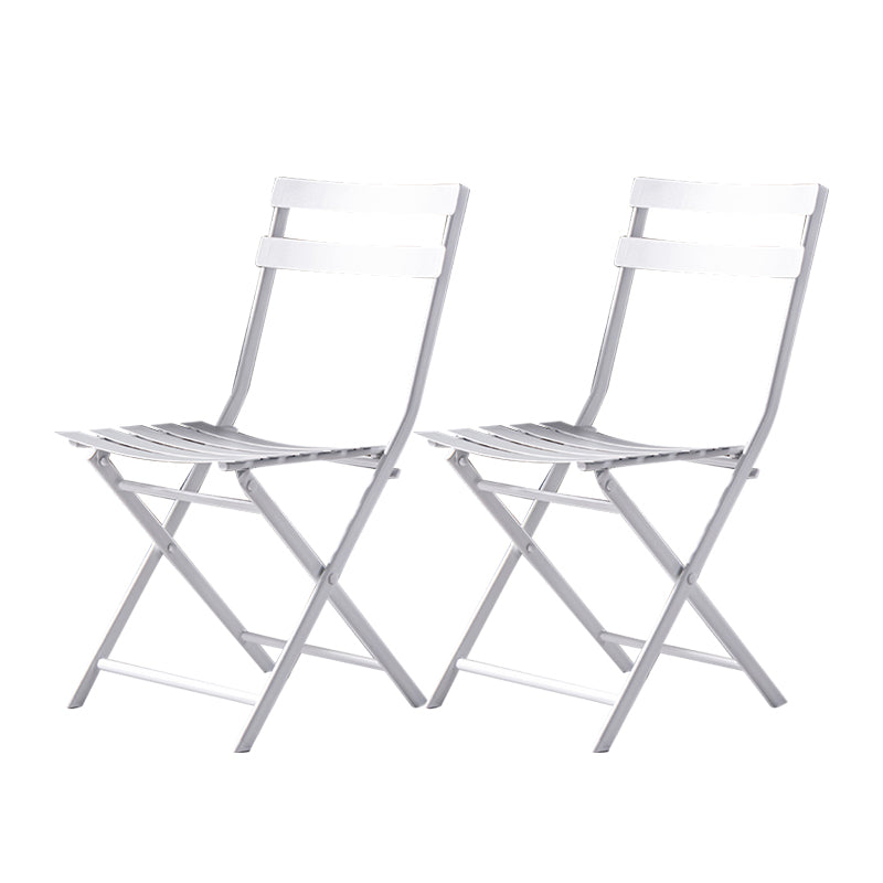 Modern Style Kitchen Chairs Dining Armless Chairs with Metal Legs White 2 Piece Set Clearhalo ' kitchen&dining_furn' 'Dining Chairs' 'Dining Tables & Seating' 'dining_chair' 'furn' 'furn_dining_chair' 'Furniture' 'furniture_dining_chair' 'Kitchen & Dining Furniture' 'kitchen' 4666815