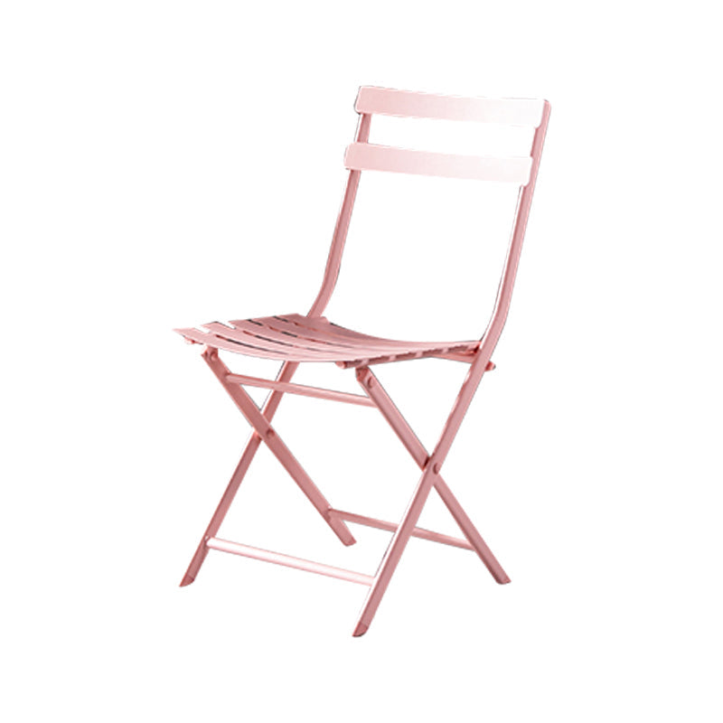 Modern Style Kitchen Chairs Dining Armless Chairs with Metal Legs Pink 1 Piece Clearhalo ' kitchen&dining_furn' 'Dining Chairs' 'Dining Tables & Seating' 'dining_chair' 'furn' 'furn_dining_chair' 'Furniture' 'furniture_dining_chair' 'Kitchen & Dining Furniture' 'kitchen' 4666819