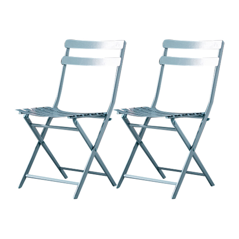 Modern Style Kitchen Chairs Dining Armless Chairs with Metal Legs Blue 2 Piece Set Clearhalo ' kitchen&dining_furn' 'Dining Chairs' 'Dining Tables & Seating' 'dining_chair' 'furn' 'furn_dining_chair' 'Furniture' 'furniture_dining_chair' 'Kitchen & Dining Furniture' 'kitchen' 4666827