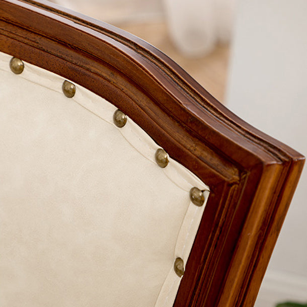 Wood Traditional Dining Kitchen Room Side Chair Open Back Chair Clearhalo ' kitchen&dining_furn' 'Dining Chairs' 'Dining Tables & Seating' 'dining_chair' 'furn' 'furn_dining_chair' 'Furniture' 'furniture_dining_chair' 'Kitchen & Dining Furniture' 'kitchen' 4666847