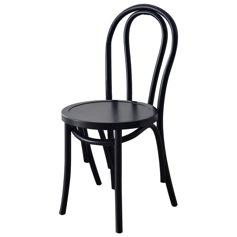 Traditional Wood Dining Kitchen Room Chair Queen Anne Back Side Chair Black Wood 1 Piece Clearhalo ' kitchen&dining_furn' 'Dining Chairs' 'Dining Tables & Seating' 'dining_chair' 'furn' 'furn_dining_chair' 'Furniture' 'furniture_dining_chair' 'Kitchen & Dining Furniture' 'kitchen' 4666885