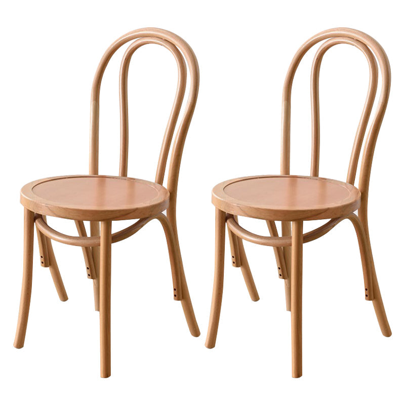 Traditional Wood Dining Kitchen Room Chair Queen Anne Back Side Chair Wood Wood 2 Piece Set Clearhalo ' kitchen&dining_furn' 'Dining Chairs' 'Dining Tables & Seating' 'dining_chair' 'furn' 'furn_dining_chair' 'Furniture' 'furniture_dining_chair' 'Kitchen & Dining Furniture' 'kitchen' 4666890