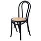 Traditional Wood Dining Kitchen Room Chair Queen Anne Back Side Chair Black Wicker & Rattan 1 Piece Clearhalo ' kitchen&dining_furn' 'Dining Chairs' 'Dining Tables & Seating' 'dining_chair' 'furn' 'furn_dining_chair' 'Furniture' 'furniture_dining_chair' 'Kitchen & Dining Furniture' 'kitchen' 4666903