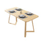 Modern 1/4/5/7 Pieces Dining Set Rectangle Wood Dining Table for Dining Room Clearhalo 'Dining Room Sets' 'Dining Tables & Seating' 'dining_room_set' 'furn' 'furn_dining_room_set' 'Furniture' 'furniture_dining_room_set' 'Kitchen & Dining Furniture' 'kitchen&dining_furn' 'kitchen' 4666945
