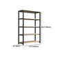 Metal Etagere Bookcase Industrial Open Back Book Shelf with Shelves for Office and Home Clearhalo 'Bookcases' 'Furniture' 'furniture_bookcases' 'kitchen' 'kitchen_bookcases' 'Living Room Furniture' 'Office Furniture' 4669402