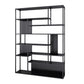 Modern Style Metal Bookshelf Open Etagere Shelf Bookcase for Office Black Clearhalo 'Bookcases' 'Furniture' 'furniture_bookcases' 'kitchen' 'kitchen_bookcases' 'Living Room Furniture' 'Office Furniture' 4669422