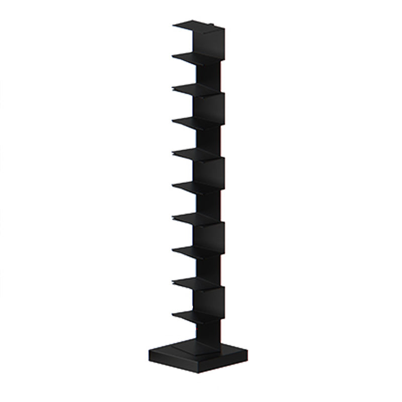 Closed Metal Bookcase Modern Geometry Shelves for Study Room Clearhalo 'Bookcases' 'Furniture' 'furniture_bookcases' 'kitchen' 'kitchen_bookcases' 'Living Room Furniture' 'Office Furniture' 4669477