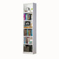 White and Natural Standard Bookshelf Manufactured Wood Bookshelf for Home Clearhalo 'Bookcases' 'Furniture' 'furniture_bookcases' 'kitchen' 'kitchen_bookcases' 'Living Room Furniture' 'Office Furniture' 4669504