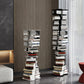 Metal Bookcase Minimalist Style Free Form Shelf for Study Room Clearhalo 'Bookcases' 'Furniture' 'furniture_bookcases' 'kitchen' 'kitchen_bookcases' 'Living Room Furniture' 'Office Furniture' 4669603