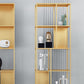 Open Metal Bookcase Industrial Rectangular Shelf for study room Clearhalo 'Bookcases' 'Furniture' 'furniture_bookcases' 'kitchen' 'kitchen_bookcases' 'Living Room Furniture' 'Office Furniture' 4669619