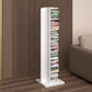 Contemporary Corner Closed Back Bookshelf Manufactured Wood Frame and Shelf White 13.8"L x 13.8"W x 49.5"H Clearhalo 'Bookcases' 'Furniture' 'furniture_bookcases' 'kitchen' 'kitchen_bookcases' 'Living Room Furniture' 'Office Furniture' 4669646